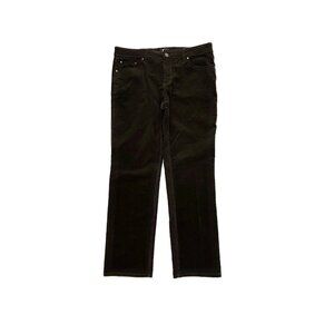 Beau Dawson Straight Leg Women's size‎ 16 Brown Corduroy Pants